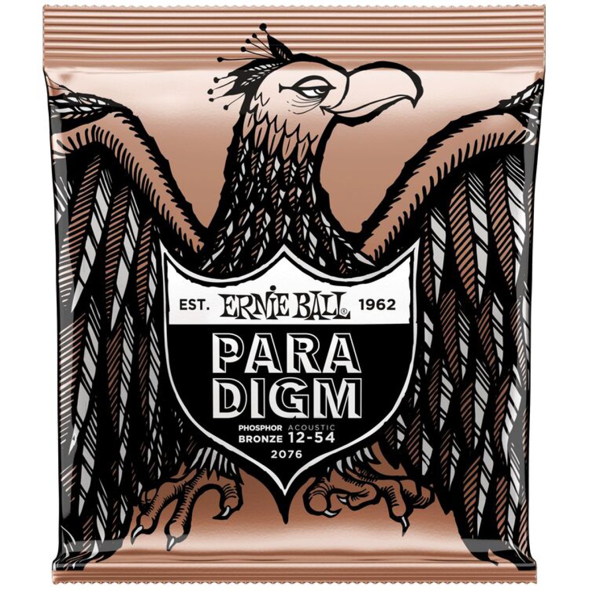 ERNIE BALL P02076 Paradigm Medium Light Fosfor Bronz 12-54 Akustik Gitar Tel Seti