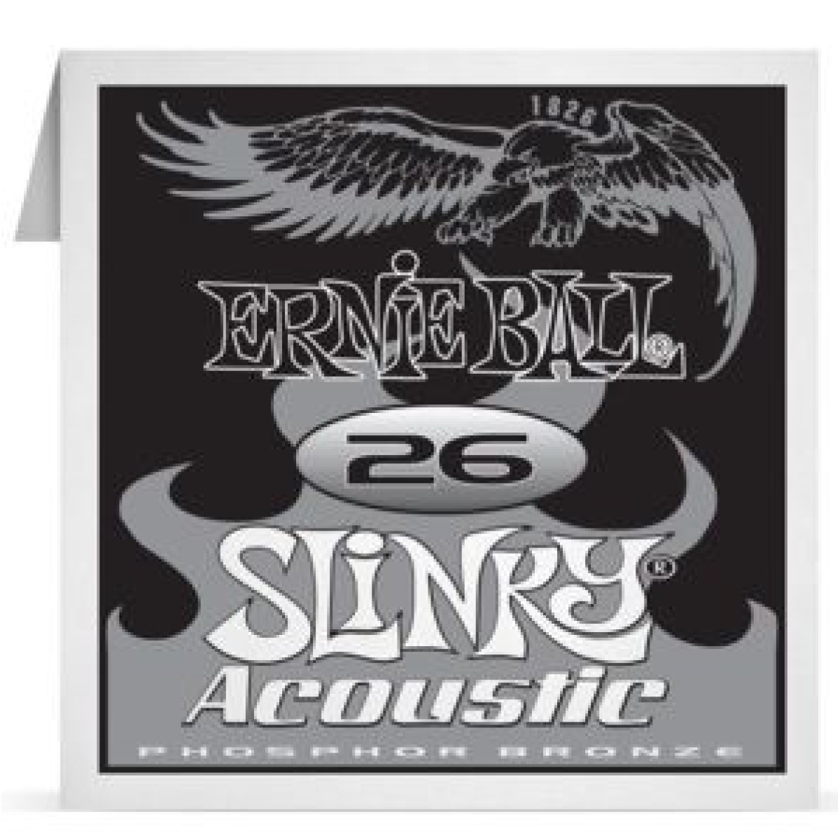 ERNIE BALL P01826 .026 Earthwood Fosfor Bronz Sargılı Akustik (Tek Tel)