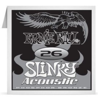 ERNIE BALL P01826 .026 Earthwood Fosfor Bronz Sargılı Akustik (Tek Tel)