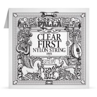 ERNIE BALL P01501 Ernesto Palla Şeffaf Naylon Klasik Mi teli ERNIE BALL P01501 Ernesto Palla Şeffaf Naylon Klasik Mi teli
