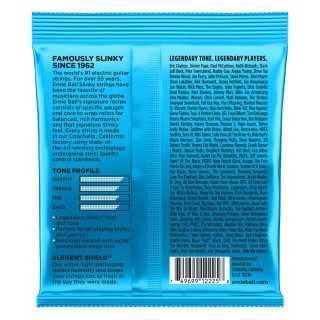 Ernie Ball P02225 Extra Slinky Nickel Wound  008-038 Elektro Gitar Teli