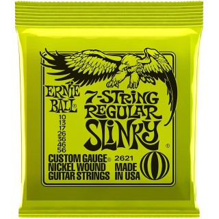 Ernie Ball P02621 Regular Slinky Nickel 10-56 (7 Telli) Elektro Gitar Teli