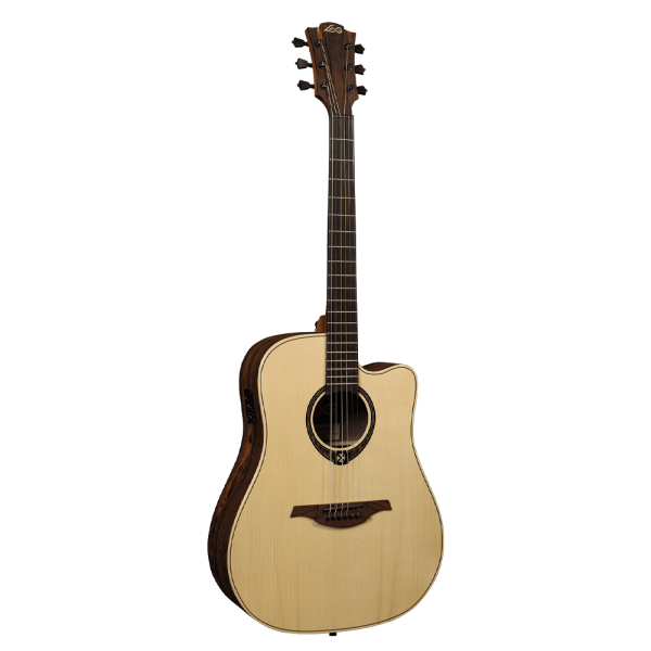 LAG GLA T270DCE Tramontane Dreadnought Cutaway Elektro Akustik Gitar