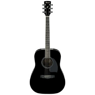 IBANEZ PF15-BK Siyah Akustik Gitar
