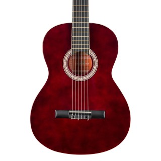 BARCELONA LC 3900 TR Transparan Kırmızı Klasik Gitar