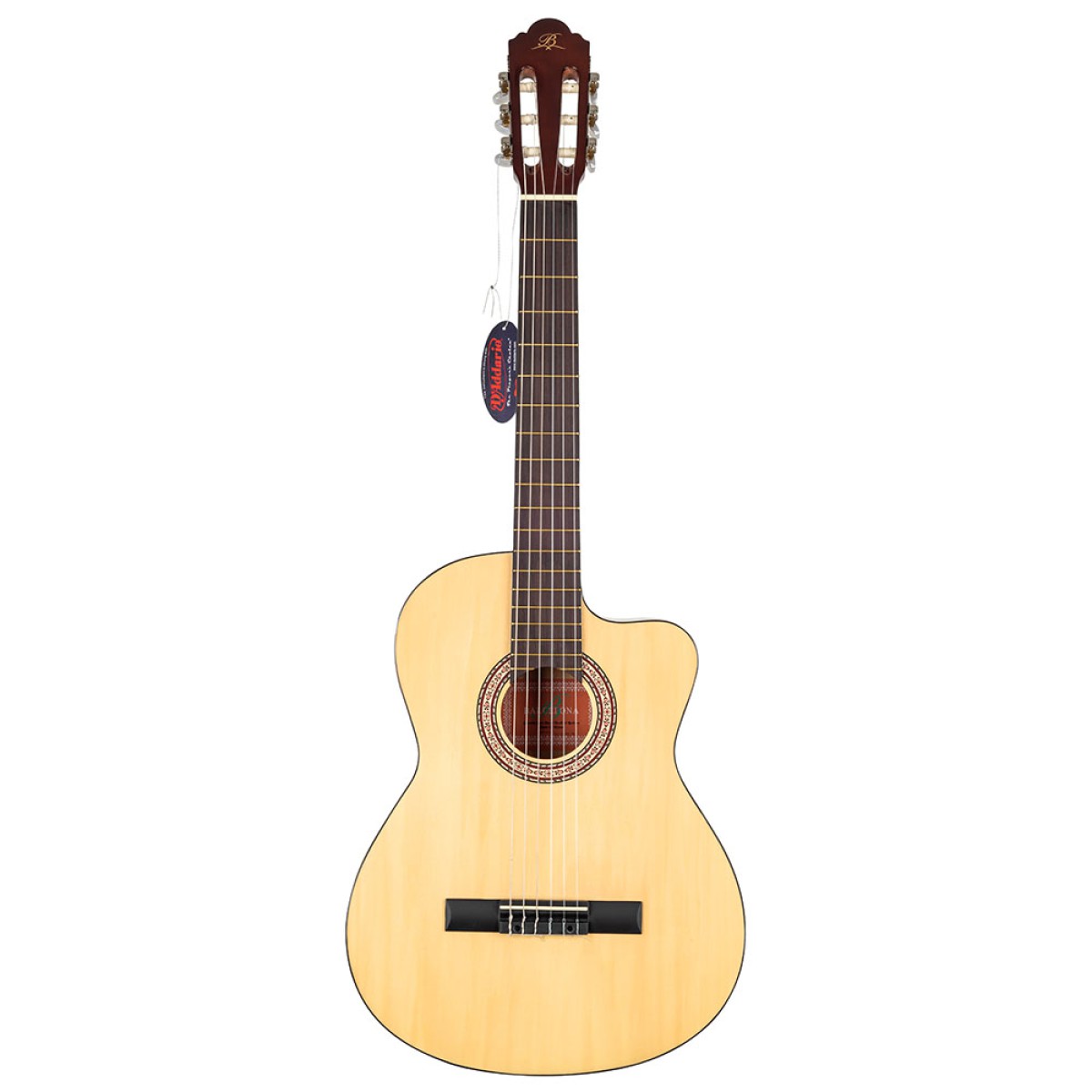 BARCELONA LC 3900 CNL Cutaway Natural Klasik Gitar