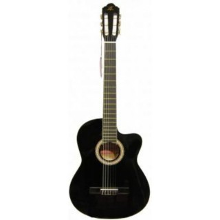 Barcelona LC 3900 CBK Cutaway Siyah Klasik Gitar