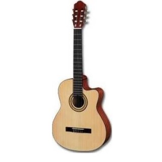 Barcelona LC 3900 CEQ NL Elektro Klasik Gitar