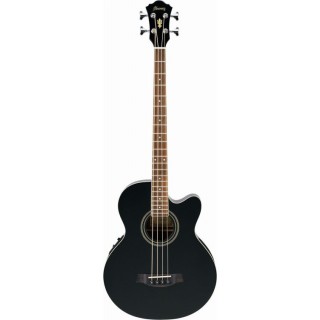 IBANEZ AEB8E-BK AEL Serisi Siyah Akustik Bas Gitar
