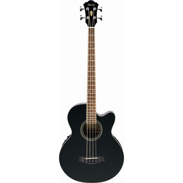 IBANEZ AEB8E-BK AEL Serisi Siyah Akustik Bas Gitar