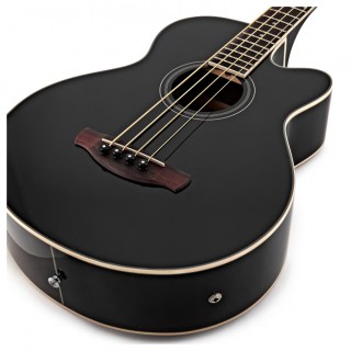 IBANEZ AEB8E-BK AEL Serisi Siyah Akustik Bas Gitar
