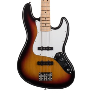 KOZMOS KJB-ALDJJ-GMN-3TS Jazz Bass Akçaağaç Klavye Sunburst Bas Gitar