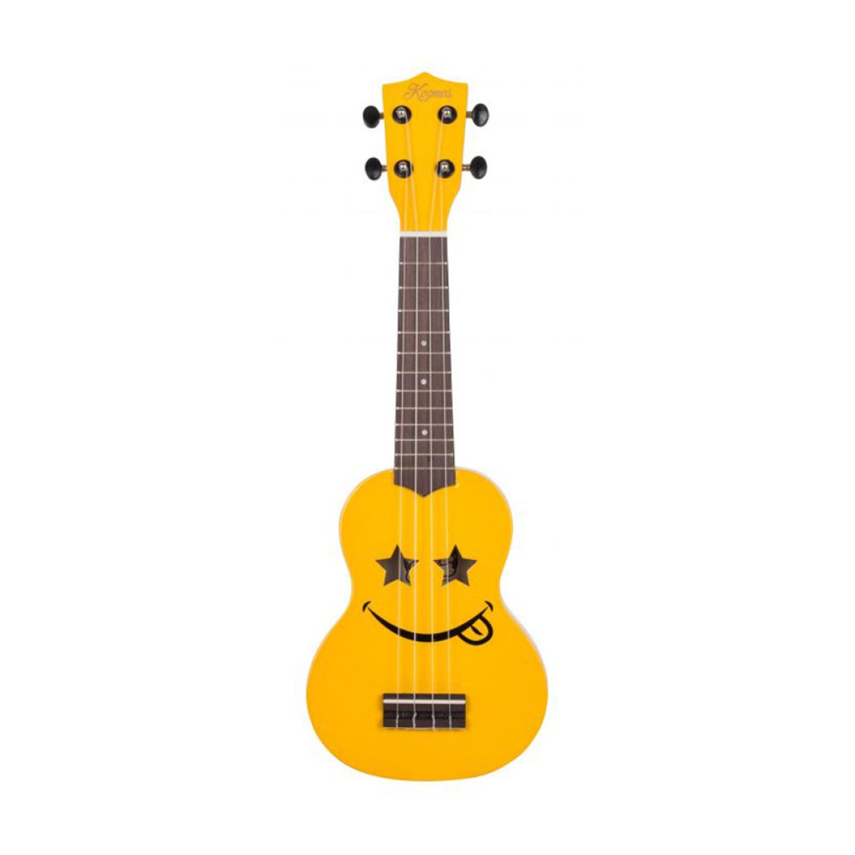 KOZMOS KUK-101-YW Emoji Sarı Soprano Ukulele (Çantalı) KOZMOS KUK-101-YW Emoji Sarı Soprano Ukulele (Çantalı)