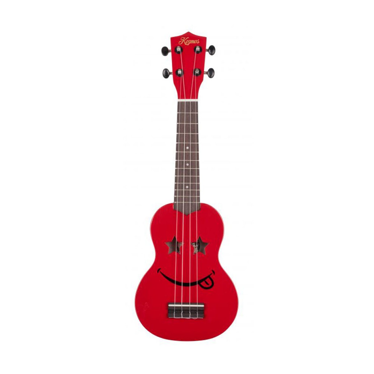 KOZMOS KUK-101-RD Emoji Kırmızı Soprano Ukulele (Çantalı) KOZMOS KUK-101-RD Emoji Kırmızı Soprano Ukulele (Çantalı)