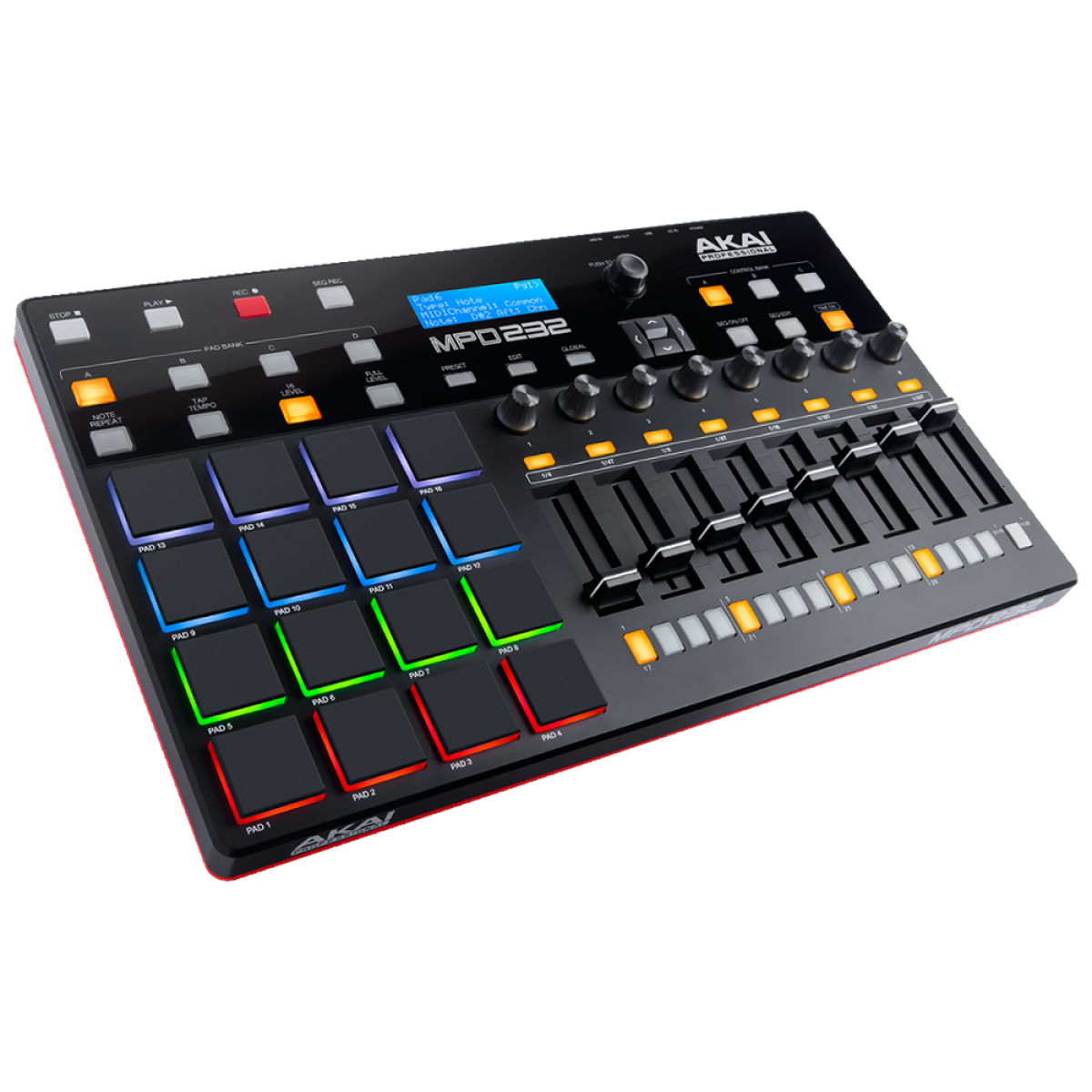 AKAI MPD232 / USB Pad Sequencer Kontrol Cihazı AKAI MPD232 / USB Pad Sequencer Kontrol Cihazı
