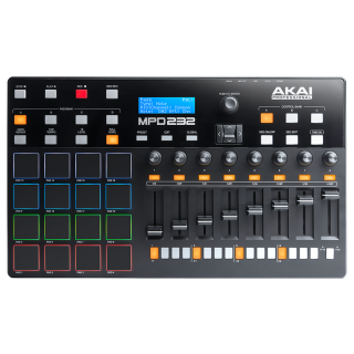 AKAI MPD232 / USB Pad Sequencer Kontrol Cihazı AKAI MPD232 / USB Pad Sequencer Kontrol Cihazı