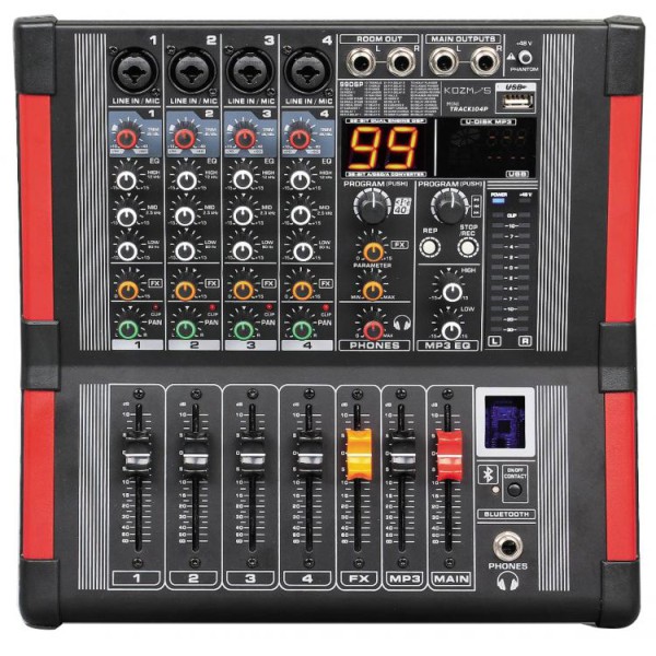 Kozmos MiniTrack-104P / 2 x 250W Power Mixer