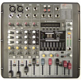 Leopart LE-XP608 6 Kanal 2x250 Watt Mikser
