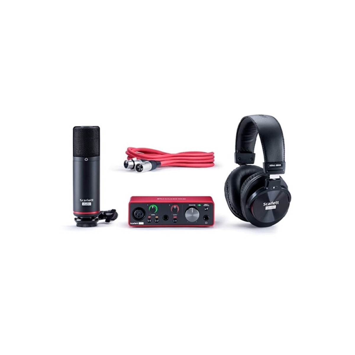 Focusrite Scarlett Solo Studio Gen 3 Kayıt Paketi Focusrite Scarlett Solo Studio Gen 3 Kayıt Paketi