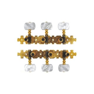 Vcmh0150gd Klasik Gitar Kulağı Klasik 3+3 2 Adet Set Gold