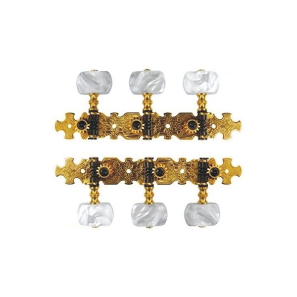 Vcmh0150gd Klasik Gitar Kulağı Klasik 3+3 2 Adet Set Gold