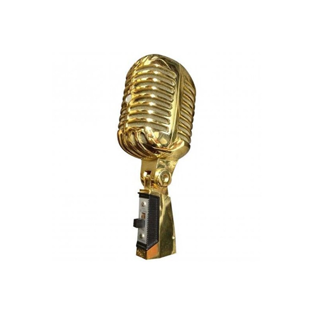 Rt-65 Nostaljik Retro Mikrofon Elvis Mikrofon Gold Altın-çantalı