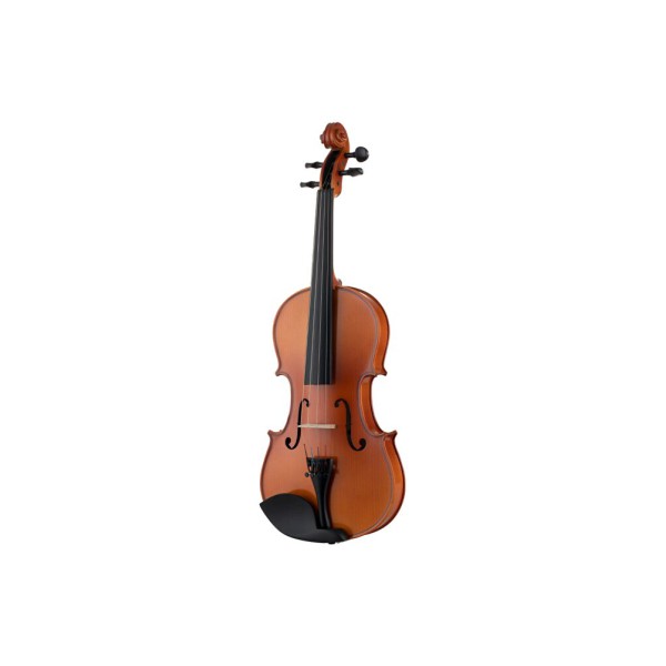 Vl-2a / 4/4 Abanoz Kulaklı Masif Mat Keman
