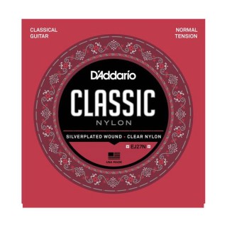 DADDARIO KLASİK GİTAR TEL SETİ (4/4), SILVERPLATED WOUND, C:EJ27N