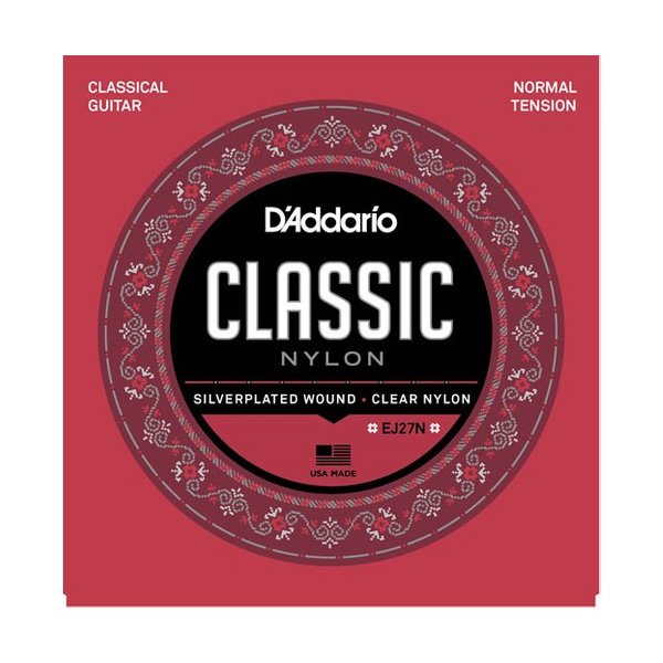 DADDARIO KLASİK GİTAR TEL SETİ (4/4), SILVERPLATED WOUND, C:EJ27N